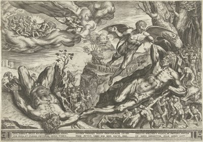 Herkules és a pigmeusok alkotó: Cornelis Cort