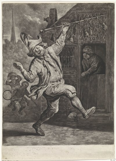 A tyúkszemvágó, kb. 1700 alkotó: Cornelis Dusart