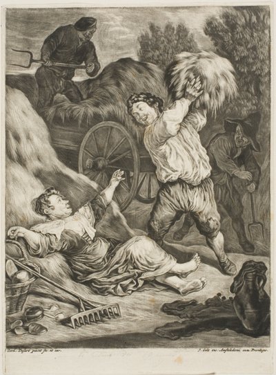 Július alkotó: Cornelis Dusart