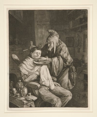 A falu sebésze alkotó: Cornelis Dusart