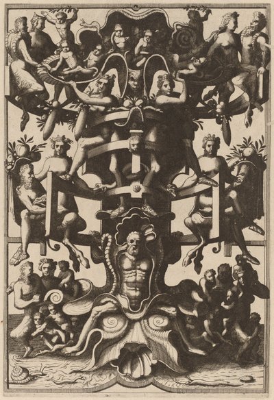 Groteszk alkotó: Cornelis Floris Ii