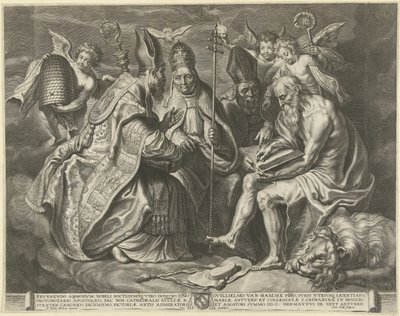 A négy egyházatya alkotó: Cornelis Galle (I)