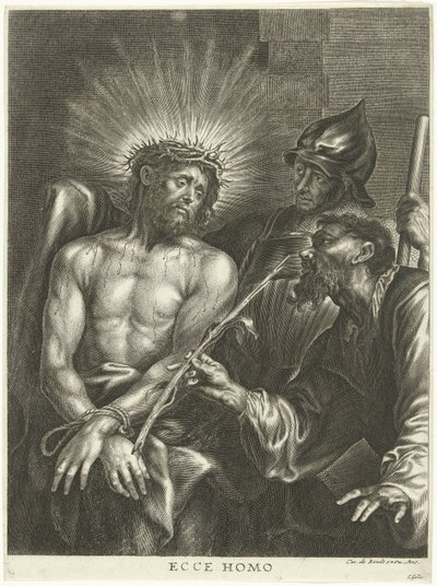Krisztus megmutatta az embereknek (Ecce Homo) alkotó: Cornelis Galle (II)