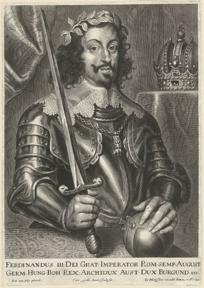 Ferdinánd császár portréja III alkotó: Cornelis Galle (II)