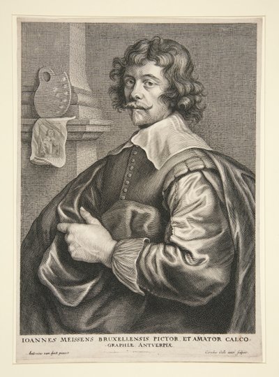 Joannes Meissens, festő és kiadó Brüsszelben alkotó: Cornelis Galle II