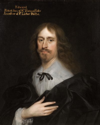 Edward Holte portréja, 1636. alkotó: Cornelis Janssens van Ceulen