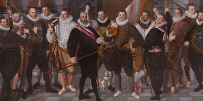 Dirck Jacobsz Rosecrans kapitány és Pauw hadnagy társasága alkotó: Cornelis Ketel