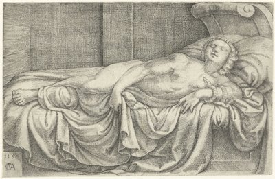 Kleopátra halála alkotó: Cornelis Massijs