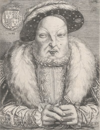 Henrik portréja, kb. 1547. alkotó: Cornelis Massys