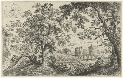 Táj egy halász alkotó: Cornelis Matthieu