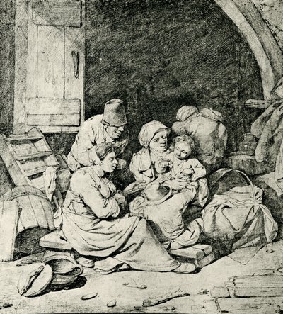 Holland farmer család alkotó: Cornelis Pietersz Bega