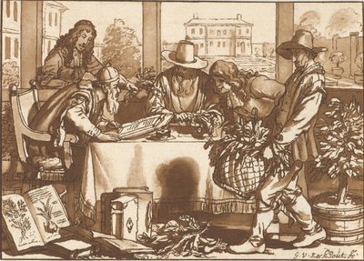 Botanikus alkotó: Cornelis Ploos van Amstel (signed by artist)