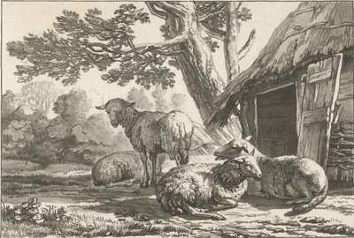 juhistálló alkotó: Cornelis Ploos van Amstel (signed by artist)