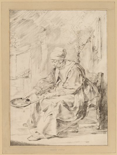 Palacsinta nő alkotó: Cornelis Ploos van Amstel