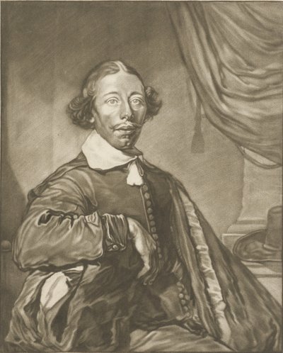Egy férfi portréja alkotó: Cornelis Ploos van Amstel