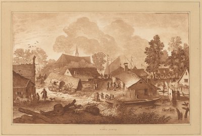 Falu tóval alkotó: Cornelis Ploos van Amstel
