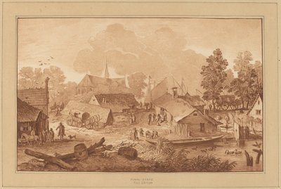 Falu tóval alkotó: Cornelis Ploos van Amstel