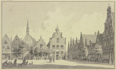 Steenwyk piaca alkotó: Cornelis Pronk