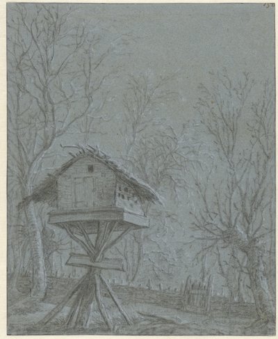 Galamb a fák között alkotó: Cornelis Saftleven (possibly)