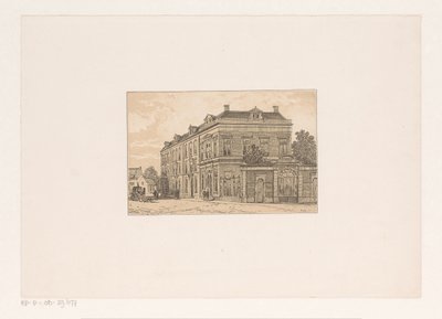 Tizennyolcadik századi háztömb alkotó: Cornelis Springer (possibly)