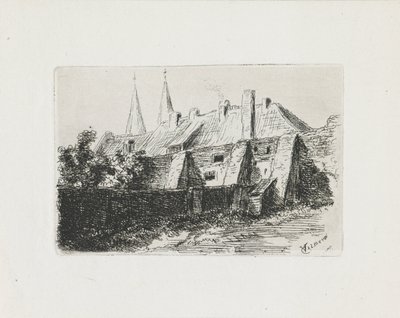 Három magas fa Ötödik lakosztály (sorozat címe) alkotó: Cornelis Steffelaar