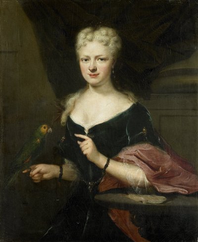 Maria Magdalena Stavenisse portréja, Jacob de Witte elkerzee-i, Zierikzee tanácsos felesége alkotó: Cornelis Troost