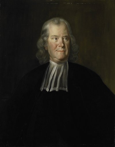Herman Boerhaave orvos, a Leideni Egyetem professzorának portréja alkotó: Cornelis Troost