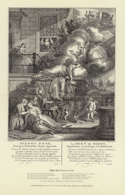 Dido halála alkotó: Cornelis Troost
