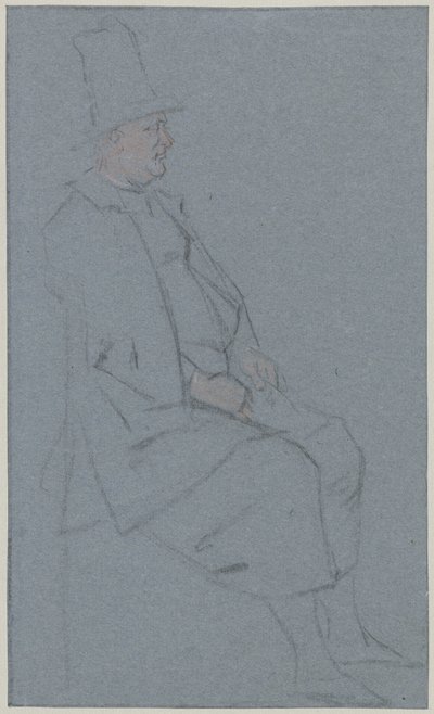 Ülő kacsa, profil jobbra alkotó: Cornelis Troost