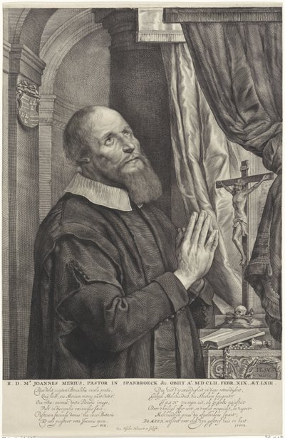 Joannes van der Meer portréja alkotó: Cornelis Visscher (II)