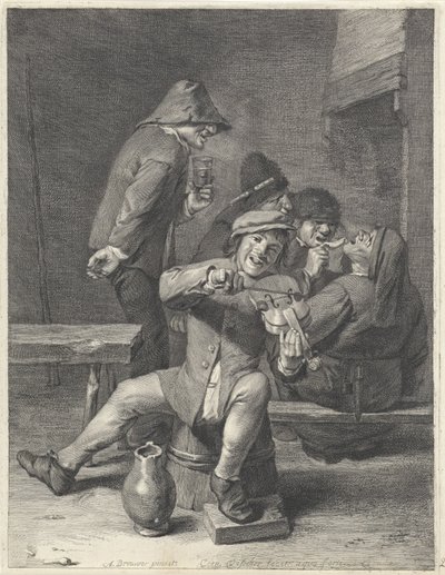 Hegedűs / Közönség alkotó: Cornelis Visscher (II)