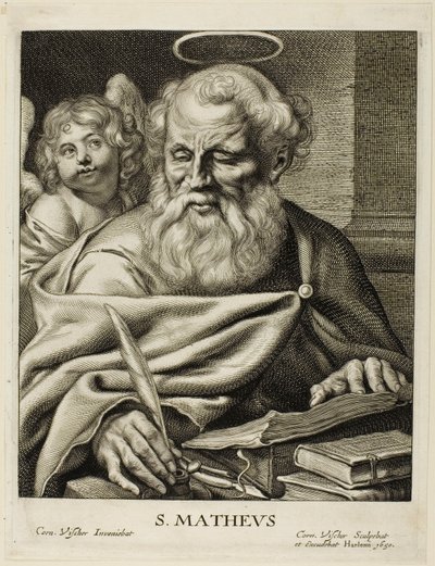Szent Máté alkotó: Cornelis Visscher