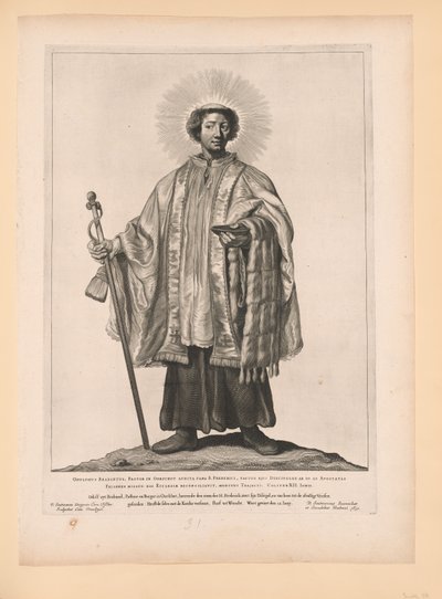 Szent Odulf, Észak- és Dél-Hollandia szentjei közül alkotó: Cornelis Visscher