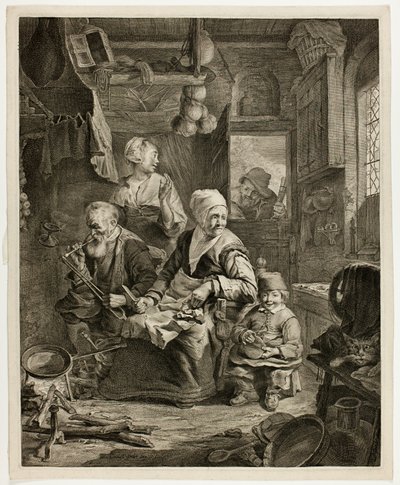 A palacsinta nő alkotó: Cornelis Visscher