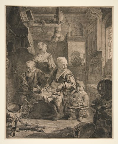 A palacsintás asszony alkotó: Cornelis Visscher