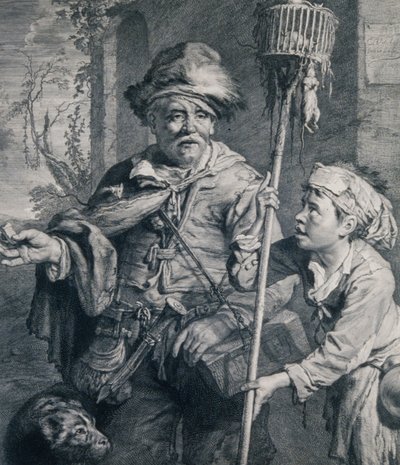 A patkányméreg-árus alkotó: Cornelis Visscher