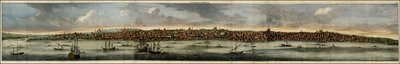 Cornelis De Bruyn 1698-as színes látképe Konstantinápolyról alkotó: Cornelis de Bruijn
