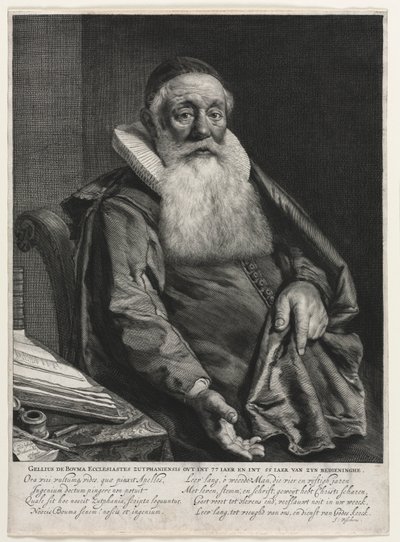 Gellius de Bouma alkotó: Cornelis de Visscher