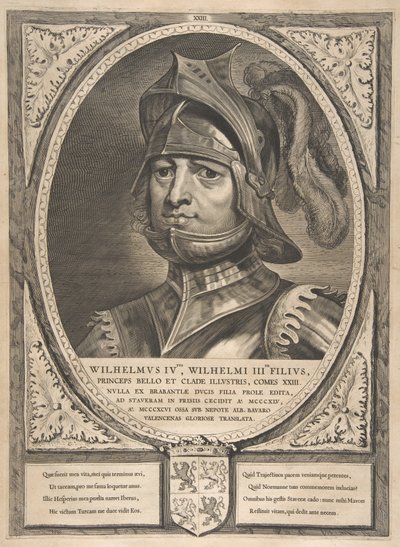 IV. Vilmos a Holland, Zeeland és Nyugat-Fríziai grófok és grófnők című sorozatból, 1650. alkotó: Cornelis de Visscher