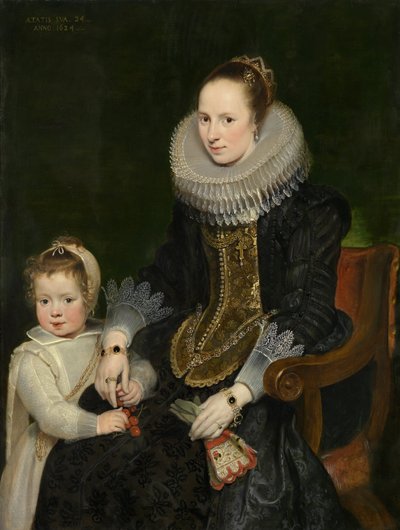 Anya és gyermeke alkotó: Cornelis de Vos