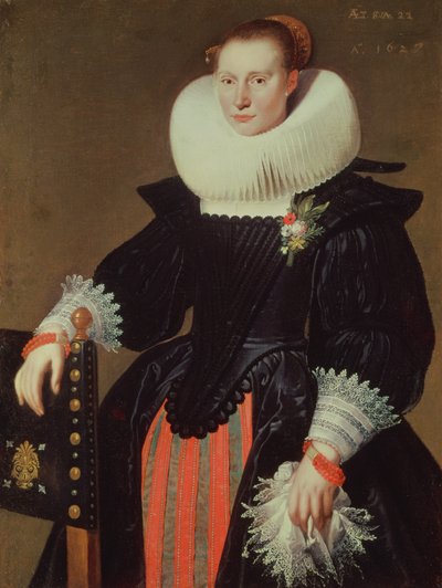 Női portré alkotó: Cornelis de Vos