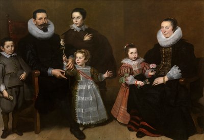 Egy család portréja alkotó: Cornelis de Vos