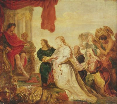 Scipio kontinenciája alkotó: Cornelis de Vos