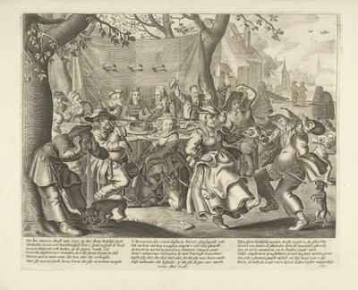 Gazda esküvője alkotó: Cornelis van Dalen (I)