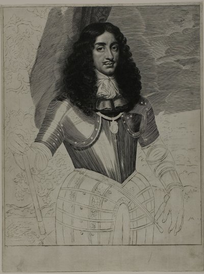 II. Károly, Anglia királya alkotó: Cornelis van Dalen II