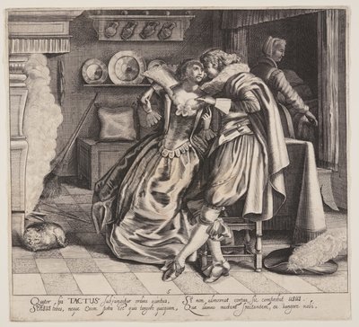 Tactus (Érintés), az Öt érzékszervből alkotó: Cornelis van Kittensteyn