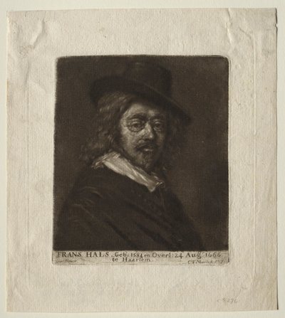 Frans Hals, 1761. alkotó: Cornelis van Noorde