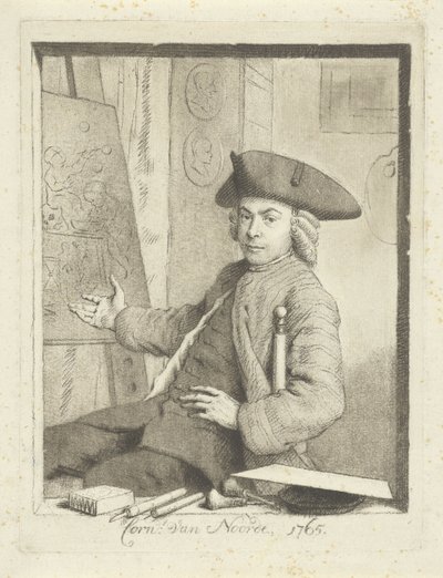 Cornelis van Noorde önarcképe alkotó: Cornelis van Noorde