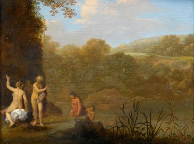 Fürdő lányok alkotó: Cornelis van Poelenburch