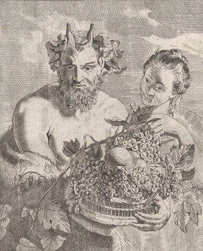 Sater és Bachnati, Ca. 1650-67. alkotó: Cornelis van Poelenburgh